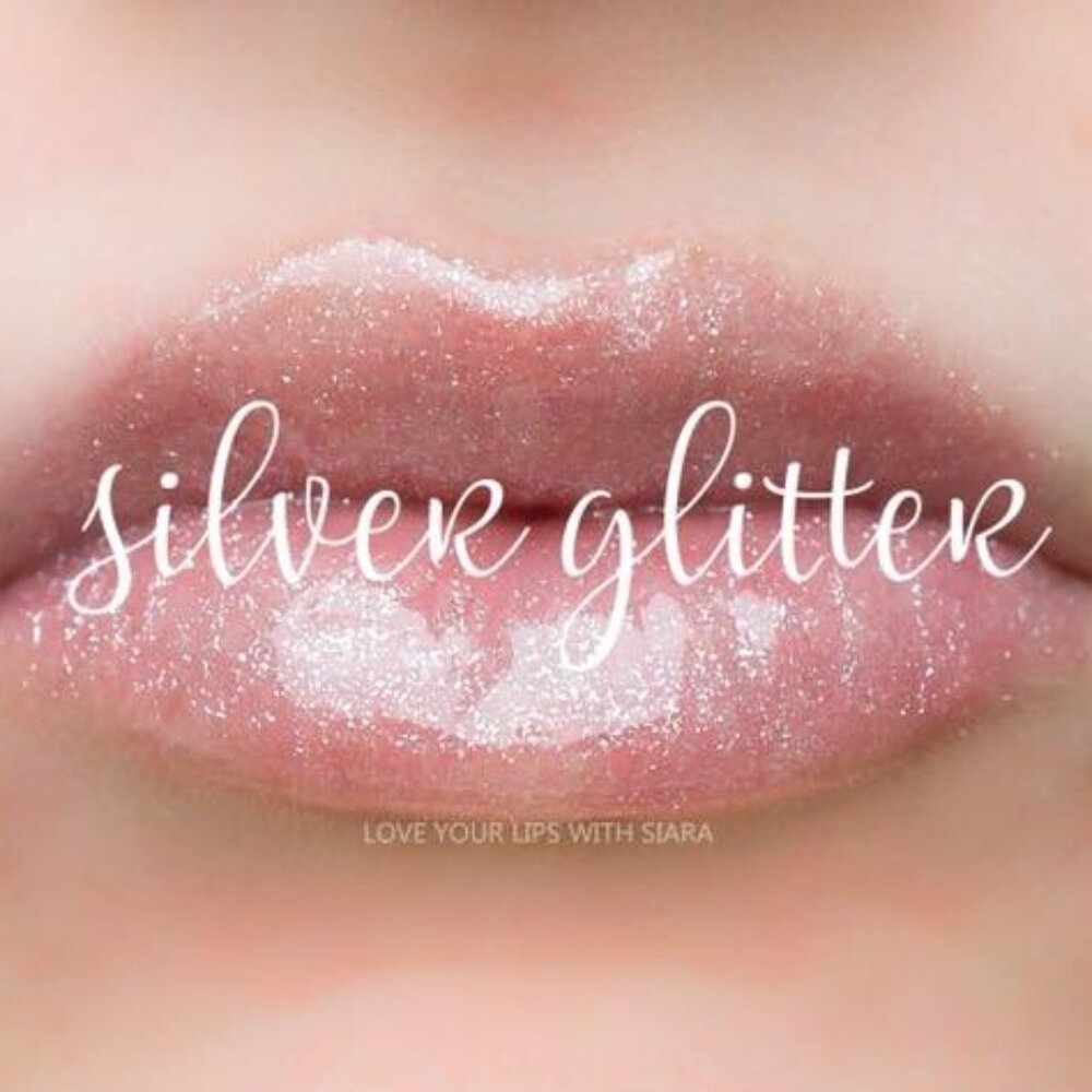 Silver Glitter LipSense Gloss